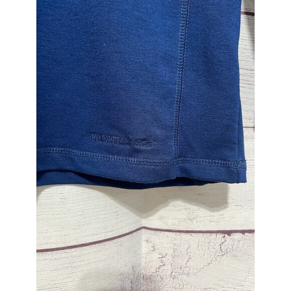 Properly Tied Lightweight Pullover Blue Boys Youth Medium Collared - Picture 2 of 4